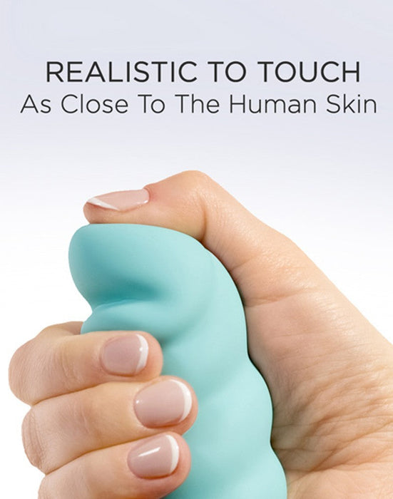 G-Vibe - Gjack2 - Geribbelde Bioskin Vibrator - Zwart-Laced-up.nl