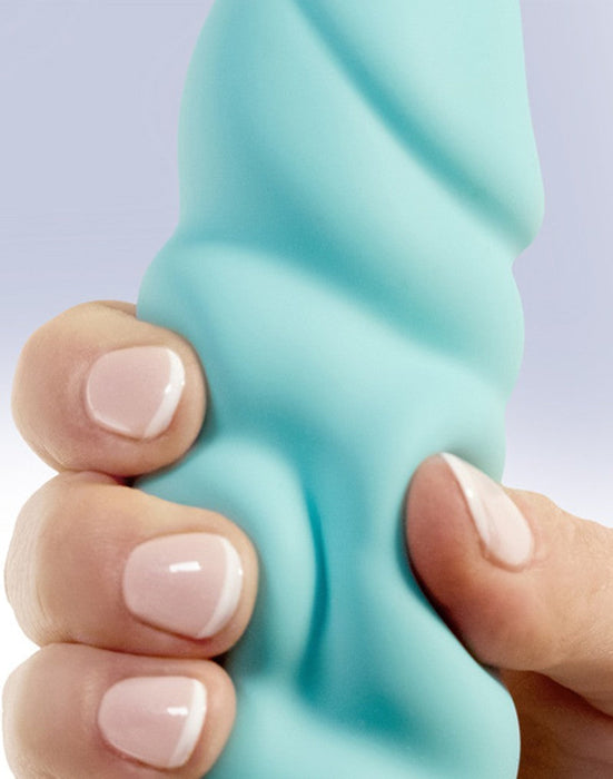 G-Vibe - Gjack2 - Geribbelde Bioskin Vibrator - Zwart-Laced-up.nl