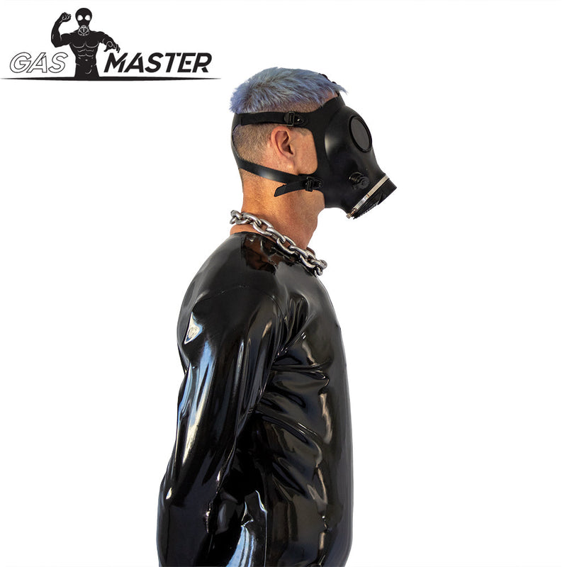 GASMASTER Alien Gasmasker – Gepolariseerde Lenzen + Metalen Oogkappen-Erotiekvoordeel.nl