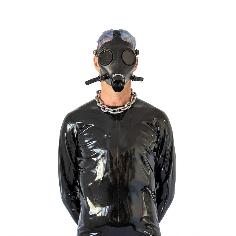 GASMASTER Alien Gasmasker – Gepolariseerde Lenzen + Metalen Oogkappen-Erotiekvoordeel.nl