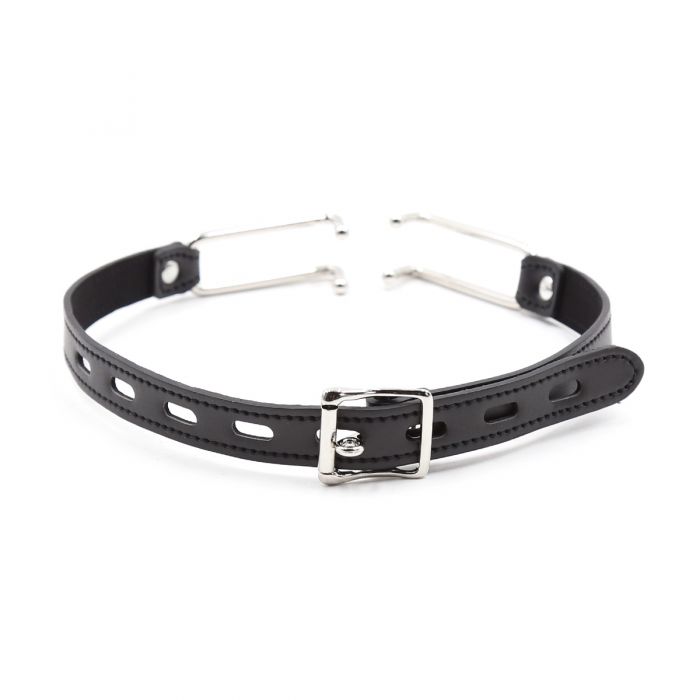Gag - Mondknevel Met haken om mond gedwongen Open te houden-Laced-up.nl