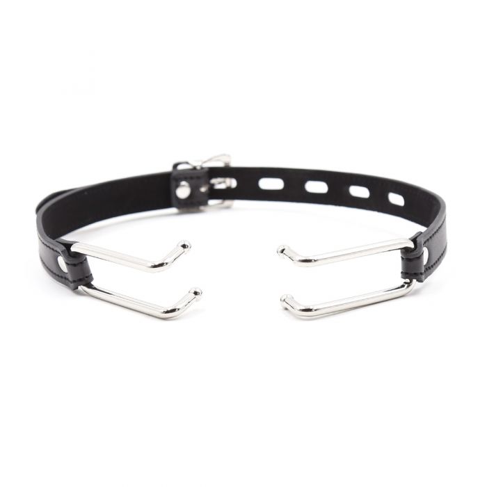 Gag - Mondknevel Met haken om mond gedwongen Open te houden-Laced-up.nl
