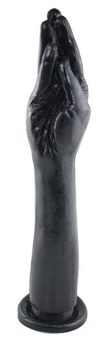 Gangbangster - 5 Fingers Plus - Extreme Dildo - 38 x 7,5 cm - PVC - Zwart-Erotiekvoordeel.nl