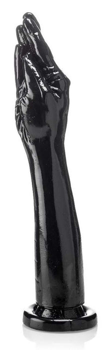 Gangbangster - 5 Fingers Plus - Extreme Dildo - 38 x 7,5 cm - PVC - Zwart-Erotiekvoordeel.nl