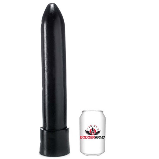 Gangbangster - Antitank - Extreme Dildo - 33 x 6,5 cm - PVC - Zwart-Erotiekvoordeel.nl
