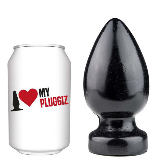 Gangbangster - Bastos - Buttplug - 12 x 6 cm - PVC - Zwart-Erotiekvoordeel.nl