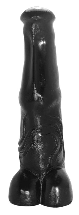 Gangbangster - Bear - Extreme Dildo - 32 x 10 cm - PVC - Zwart-Erotiekvoordeel.nl