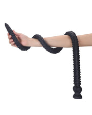 Gangbangster - Big Dick Sneek - Anaal Dildo - 90 x 3.5 cm - Zwart-Erotiekvoordeel.nl