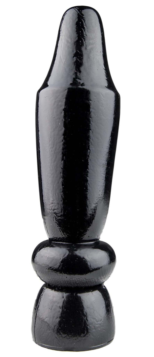 Gangbangster - Big Knight Chess - Dildo - 16 x 4,7 cm - PVC - Zwart-Erotiekvoordeel.nl