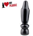 Gangbangster - Big Knight Chess - Dildo - 16 x 4,7 cm - PVC - Zwart-Erotiekvoordeel.nl