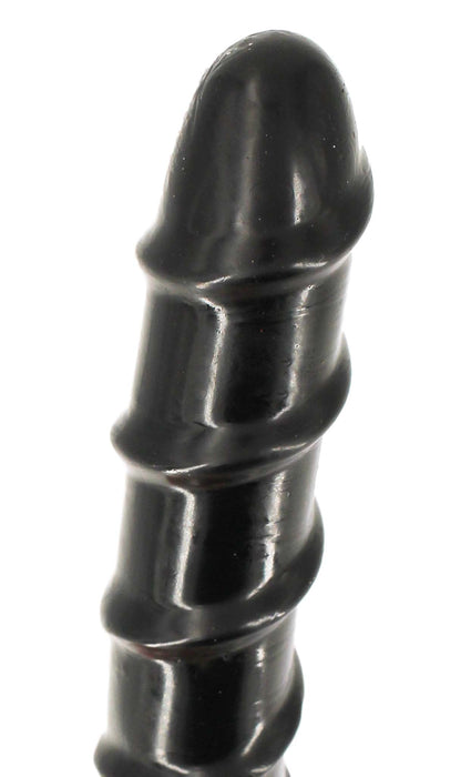 Gangbangster - Bongare - Extreme Dildo - 44 x 3,2 cm - PVC - Zwart-Erotiekvoordeel.nl