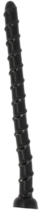 Gangbangster - Bongare - Extreme Dildo - 44 x 3,2 cm - PVC - Zwart-Erotiekvoordeel.nl