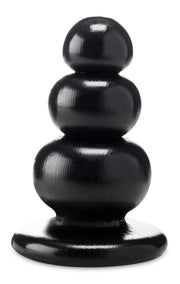 Gangbangster - Boska - Dildo - 13,5 x 7,1 cm - PVC - Zwart-Laced-up.nl