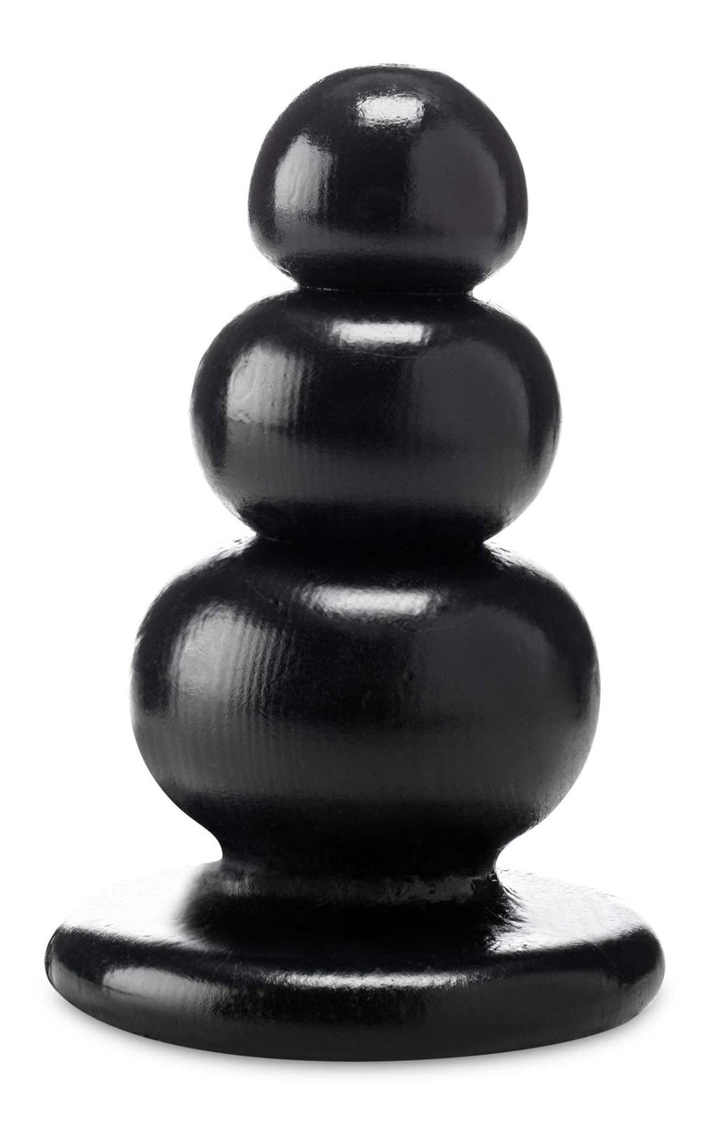 Gangbangster - Boska - Dildo - 13,5 x 7,1 cm - PVC - Zwart-Laced-up.nl