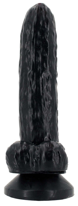 Gangbangster - Cucumdick - Dildo - 16 x 4 cm - PVC - Zwart-Erotiekvoordeel.nl