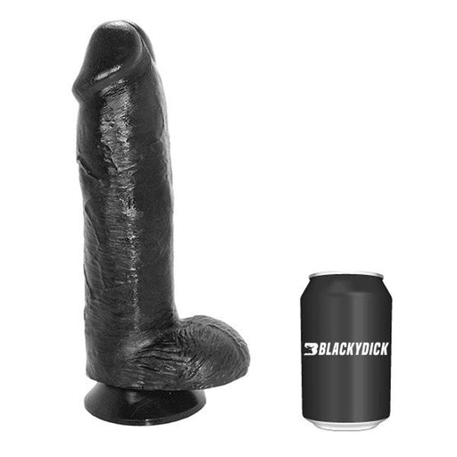Gangbangster - Darel - Dildo - 22 x 6 cm - PVC - Zwart-Erotiekvoordeel.nl