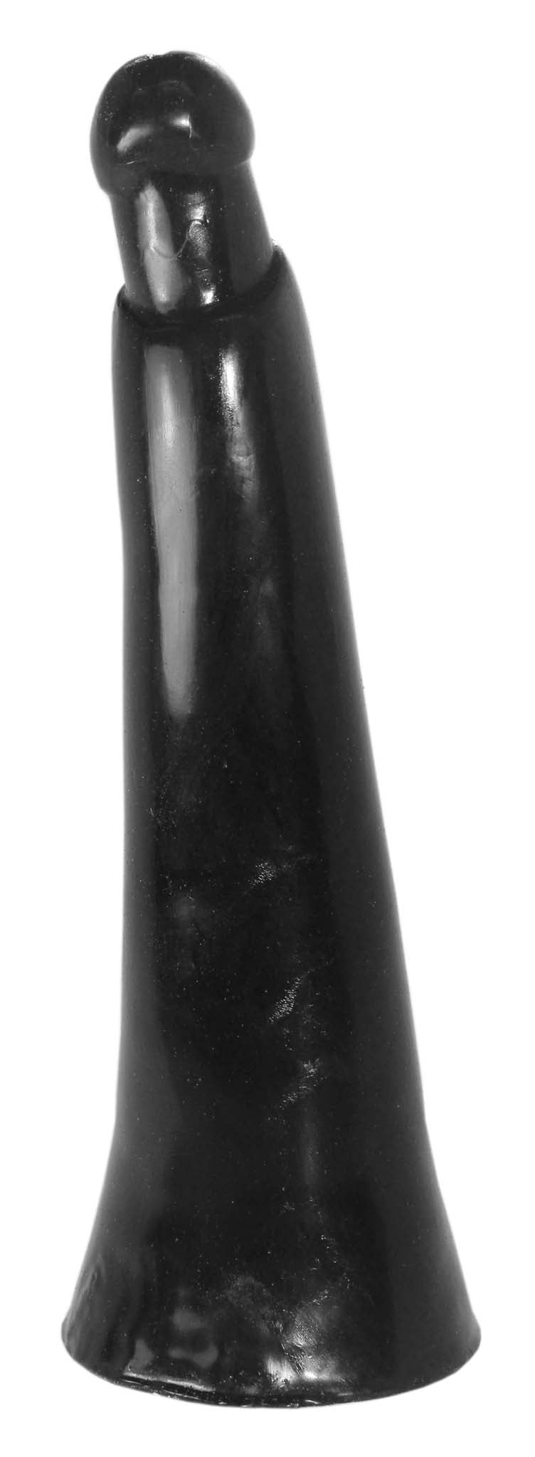 Gangbangster - Olly - Extreme Dildo - 30 x 8,8 cm - PVC - Zwart-Erotiekvoordeel.nl