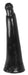Gangbangster - Olly - Extreme Dildo - 30 x 8,8 cm - PVC - Zwart-Erotiekvoordeel.nl