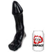 Gangbangster - Footx - Dildo - 18 x 7,8 cm - PVC - Zwart-Erotiekvoordeel.nl