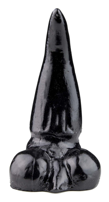 Gangbangster - Fox - Dildo - 17 x 6,5 cm - PVC - Zwart-Erotiekvoordeel.nl
