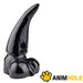 Gangbangster - Fox - Dildo - 17 x 6,5 cm - PVC - Zwart-Erotiekvoordeel.nl
