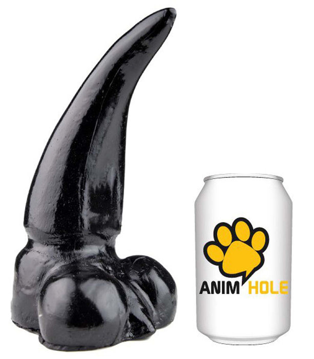Gangbangster - Fox - Dildo - 17 x 6,5 cm - PVC - Zwart-Erotiekvoordeel.nl