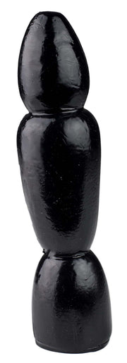 Gangbangster - Fuzz - Buttplug - 16 x 4,4 cm - PVC - Zwart-Laced-up.nl