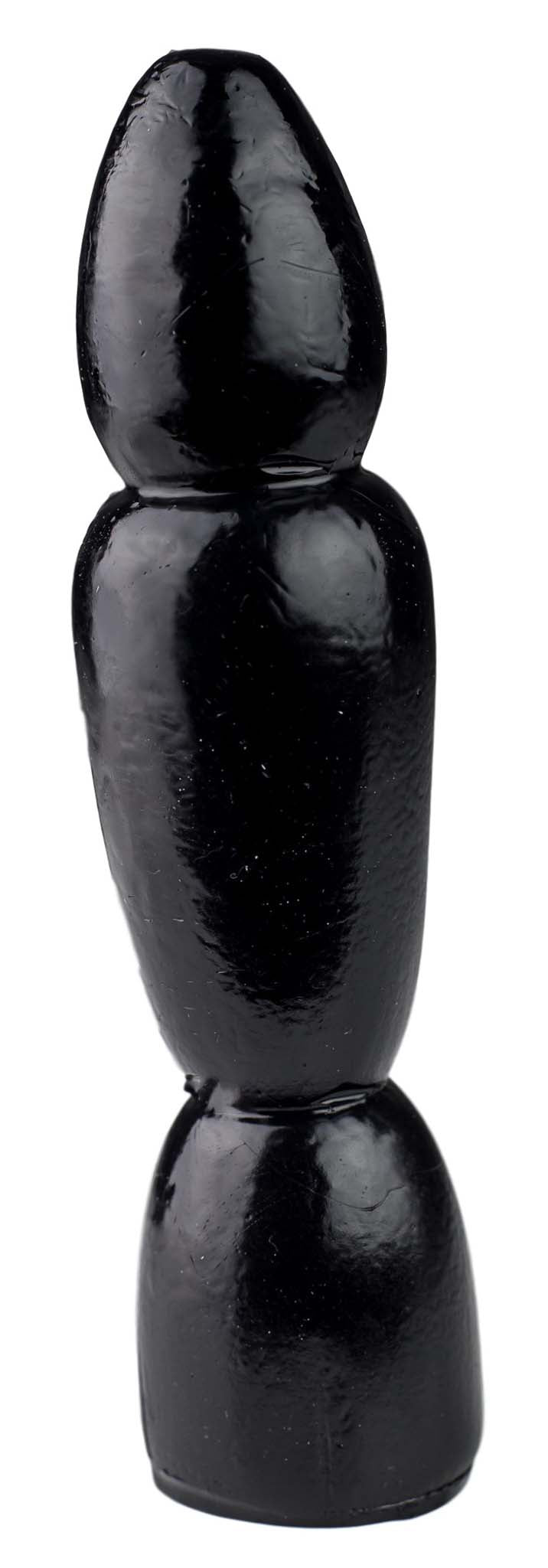 Gangbangster - Fuzz - Buttplug - 16 x 4,4 cm - PVC - Zwart-Laced-up.nl