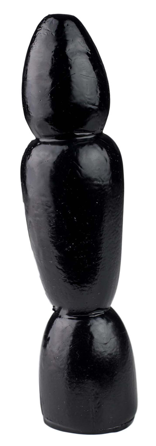 Gangbangster - Fuzz - Buttplug - 16 x 4,4 cm - PVC - Zwart-Laced-up.nl