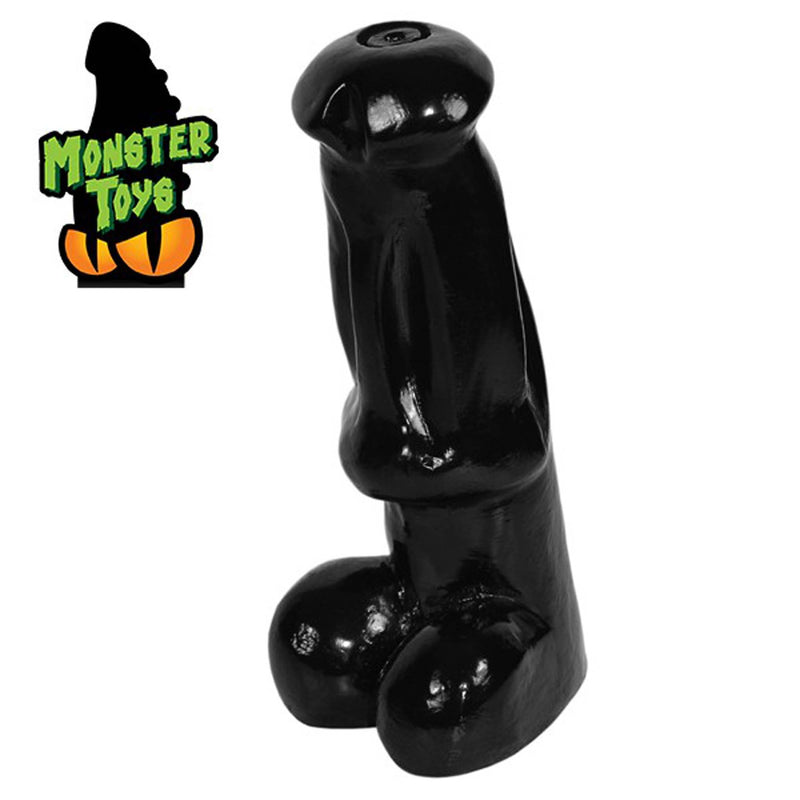 Gangbangster - Giclore - Dildo - 20 x 8,5 cm - PVC - Zwart-Erotiekvoordeel.nl