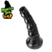 Gangbangster - Gobby - Dildo- 25 x 7,8 cm - PVC - Zwart-Erotiekvoordeel.nl