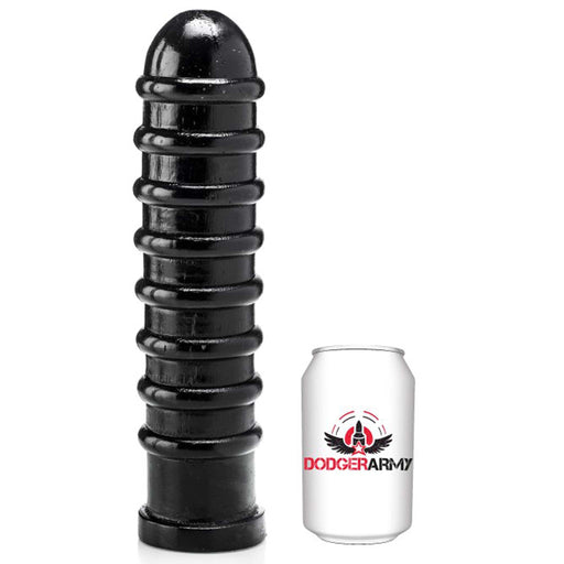 Gangbangster - Havoc - Dildo - 30 x 7,5 cm - PVC - Zwart-Erotiekvoordeel.nl