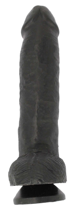 Gangbangster - Jordan - Dildo - 20 x 5,5 cm - PVC - Zwart-Erotiekvoordeel.nl