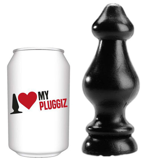 Gangbangster - Karac - Buttplug - 14 x 6 cm - PVC - Zwart-Laced-up.nl