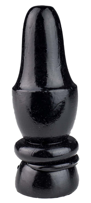 Gangbangster - Knight Chess - Buttplug - 12 x 4,5 cm - PVC - Zwart-Laced-up.nl
