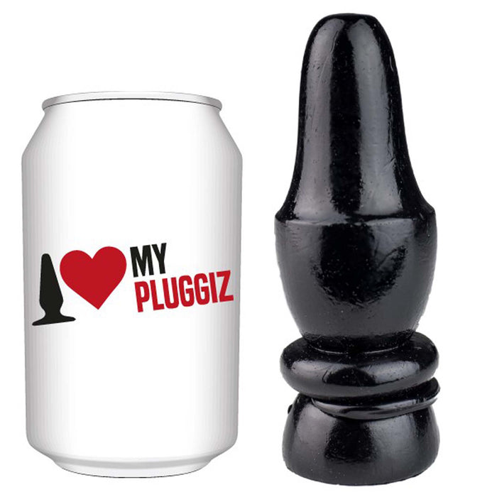 Gangbangster - Knight Chess - Buttplug - 12 x 4,5 cm - PVC - Zwart-Laced-up.nl