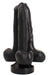 Gangbangster - Mission 3 in 1 - Dildo - 25 x 11 cm - PVC - Zwart-Erotiekvoordeel.nl