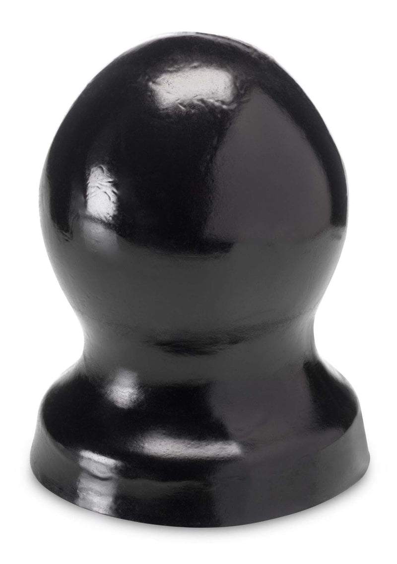 Gangbangster - Mission Snowball - Buttplug - 12 x 10 cm - PVC - Zwart-Laced-up.nl
