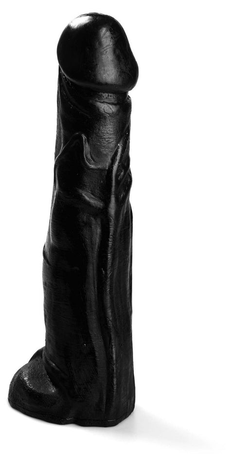 Gangbangster - Mission Terror - Dildo - 38 x 8,5 cm - PVC - Zwart-Erotiekvoordeel.nl