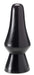 Gangbangster - Moshy - Buttplug - 17 x 8,5 cm - PVC - Zwart-Laced-up.nl