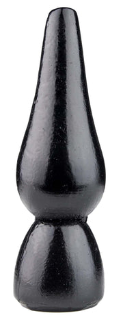 Gangbangster - Nuzz - Buttplug - 11 x 4,5 cm - PVC - Zwart-Laced-up.nl