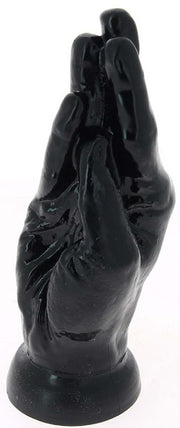 Gangbangster - One Hand - Buttplug - 18 x 6 cm - PVC - Zwart-Laced-up.nl