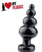 Gangbangster - One More - Buttplug - 14 x 6 cm - PVC - Zwart-Erotiekvoordeel.nl