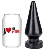 Gangbangster - Peak - Buttplug - 14 x 6 cm - PVC - Zwart-Laced-up.nl