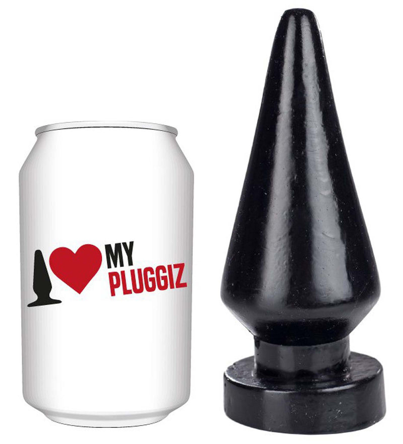 Gangbangster - Peak - Buttplug - 14 x 6 cm - PVC - Zwart-Laced-up.nl