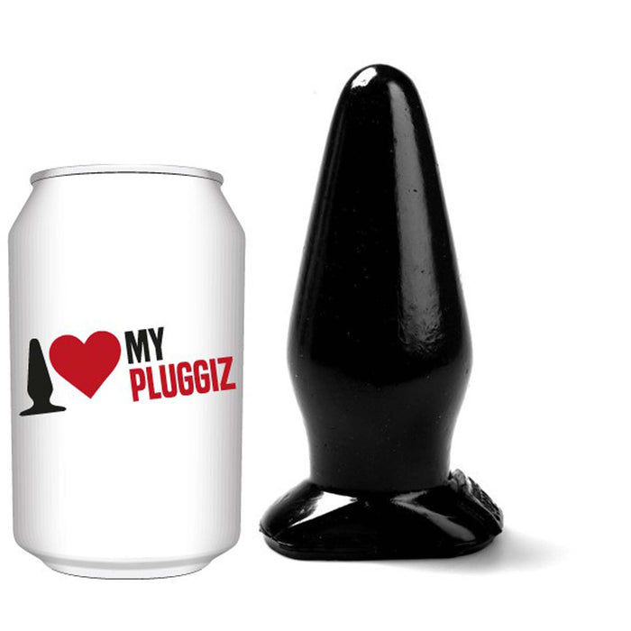 Gangbangster - Pika - Buttplug - 12 x 6 cm - PVC - Zwart-Laced-up.nl