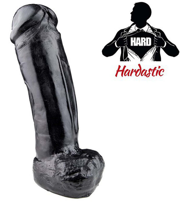 Gangbangster - Super Aaron - Dildo - 24 x 7,4 cm - PVC - Zwart-Erotiekvoordeel.nl