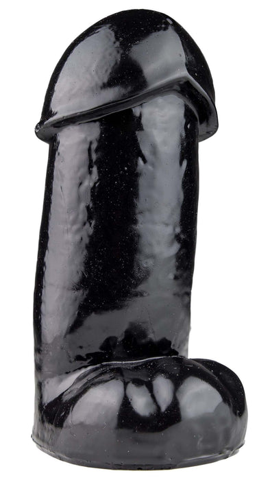 Gangbangster - Super Bruce - Dildo - 18 x 9,5 cm - PVC - Zwart-Erotiekvoordeel.nl