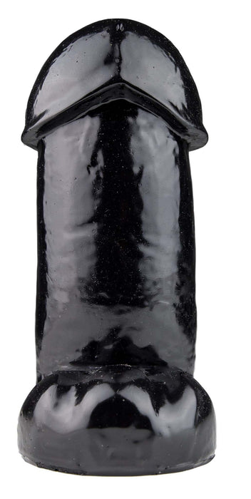 Gangbangster - Super Bruce - Dildo - 18 x 9,5 cm - PVC - Zwart-Erotiekvoordeel.nl