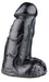 Gangbangster - Super Devon - Dildo - 17 x 9 cm - PVC - Zwart-Erotiekvoordeel.nl